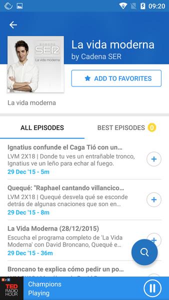 Podcast App - App de Podcasts Captura de pantalla 0