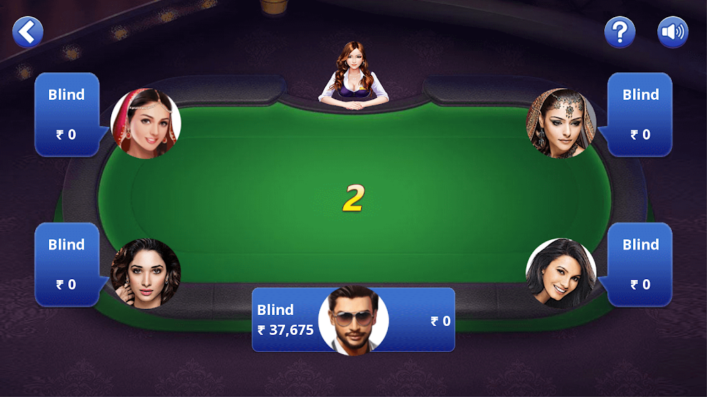 Teen Patti Offline 螢幕截圖 1