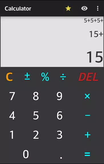 Calculator - Simple & Easy Tangkapan skrin 1