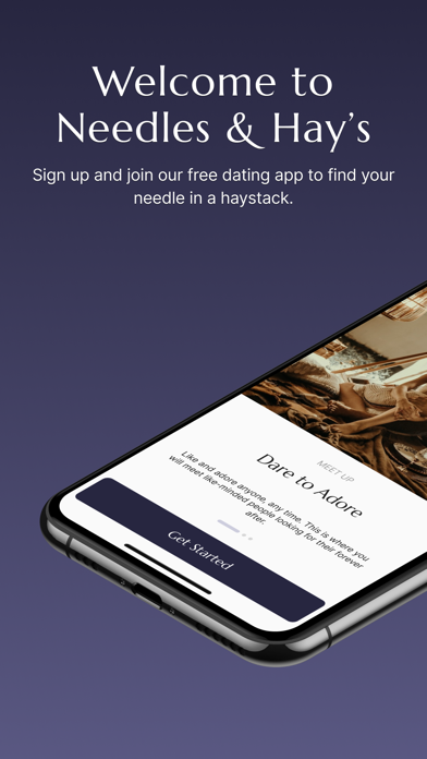 Needles and Hays Dating App 螢幕截圖 0