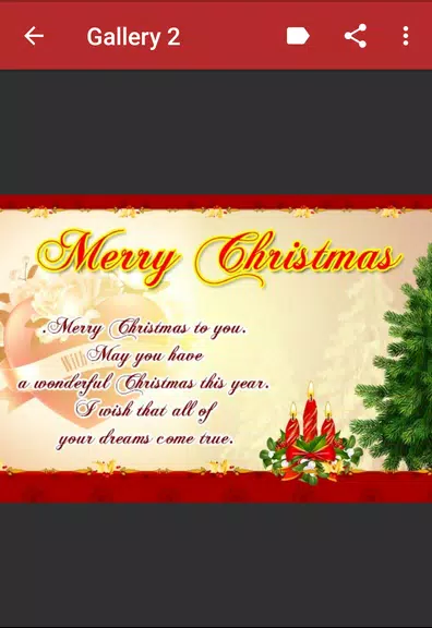 Merry Christmas Wishes 螢幕截圖 2