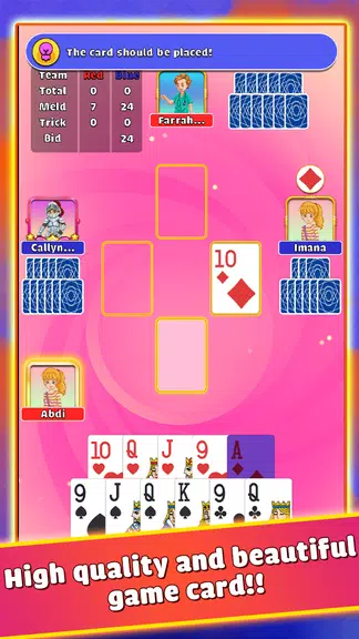 Pinochle - Trickster Cards ဖန်သားပြင်ဓာတ်ပုံ 3