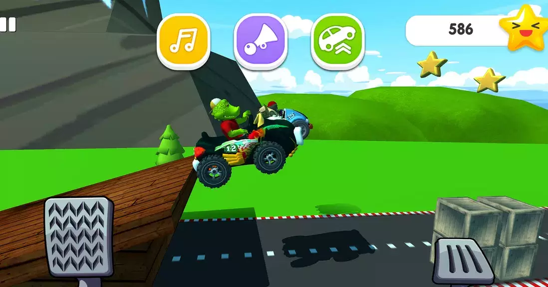 Fun Kids Cars Racing Game 2 螢幕截圖 3