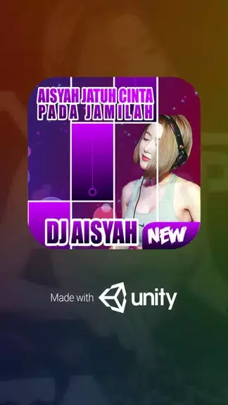 Schermata Piano Tiles DJ Aisyah Jamilah 0