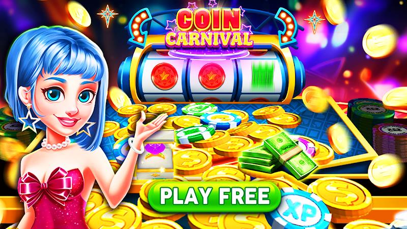 Coin Carnival Cash Pusher Game ภาพหน้าจอ 0