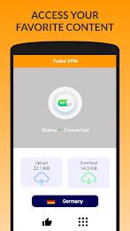 Turbo VPN - Fast Secure VPN Скриншот 3