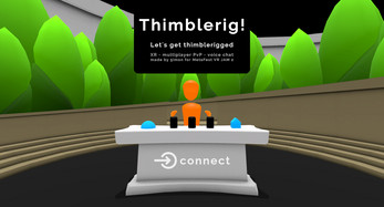 Thimblerig VR Captura de pantalla 0