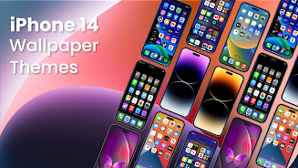 iPhone 14 Theme and Wallpapers ဖန်သားပြင်ဓာတ်ပုံ 0