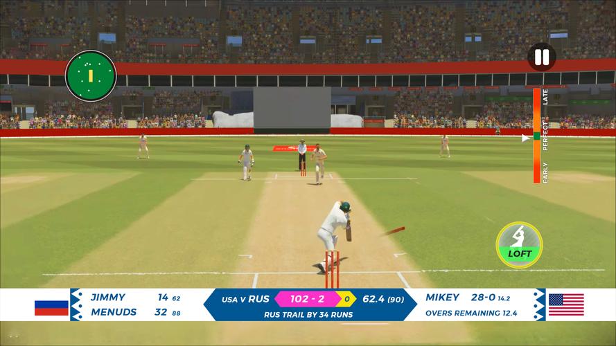 Real T20 Cricket Games 2023 スクリーンショット 3