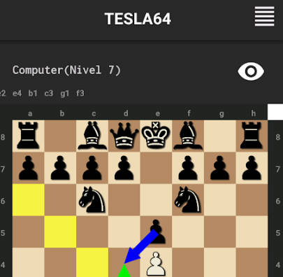 Tesla64 Chess Captura de pantalla 1