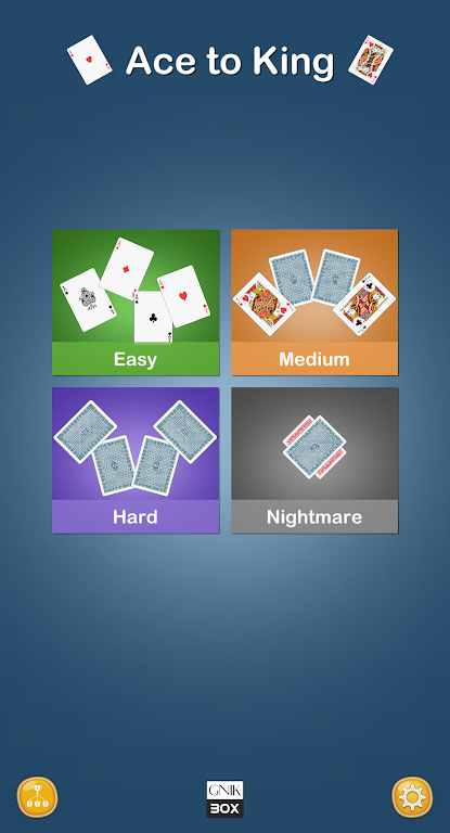 Ace to King - Find Card Games Ảnh chụp màn hình 2