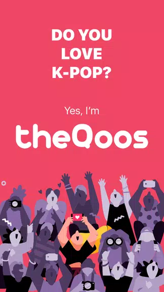 theQoos: K-Pop News, Friends, Music & Community 螢幕截圖 0
