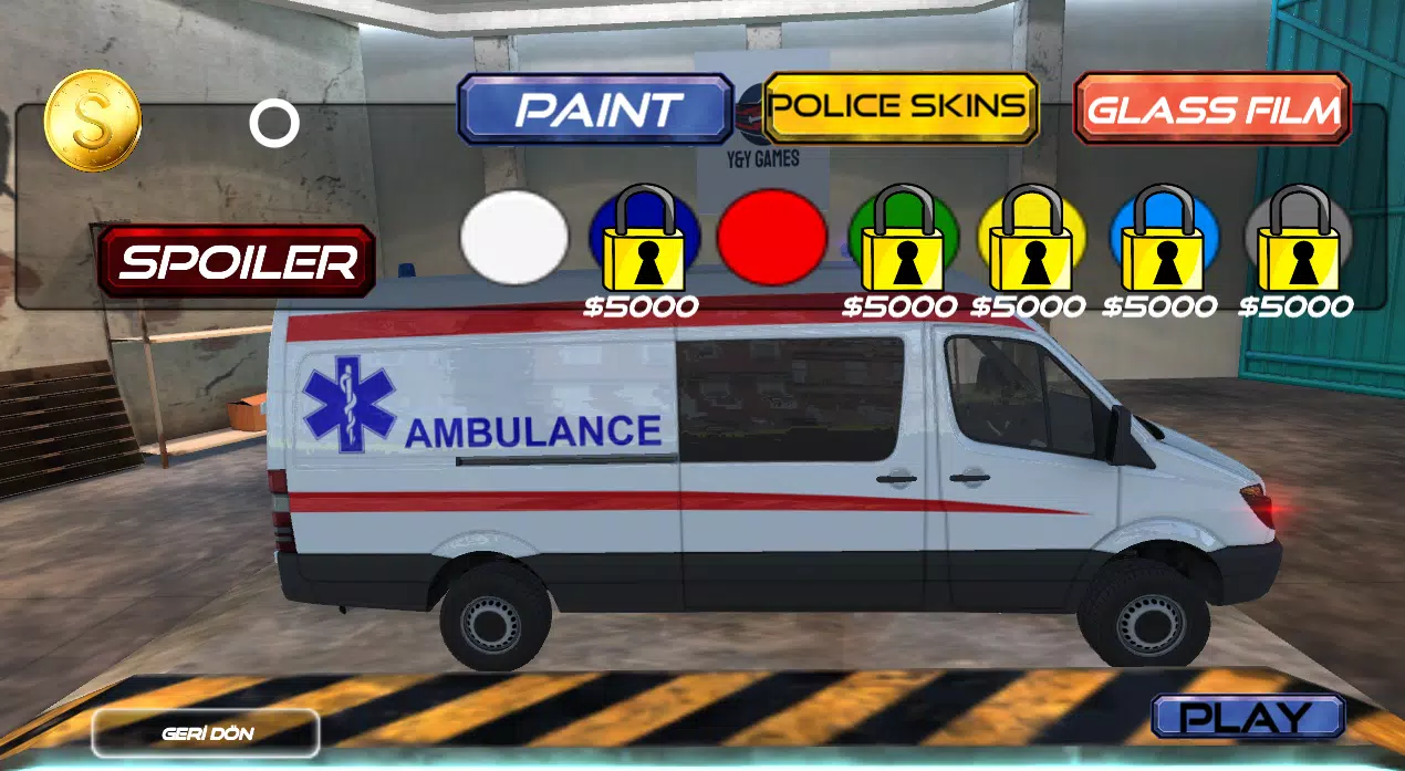 112 Police Ambulance Game 2024 螢幕截圖 1