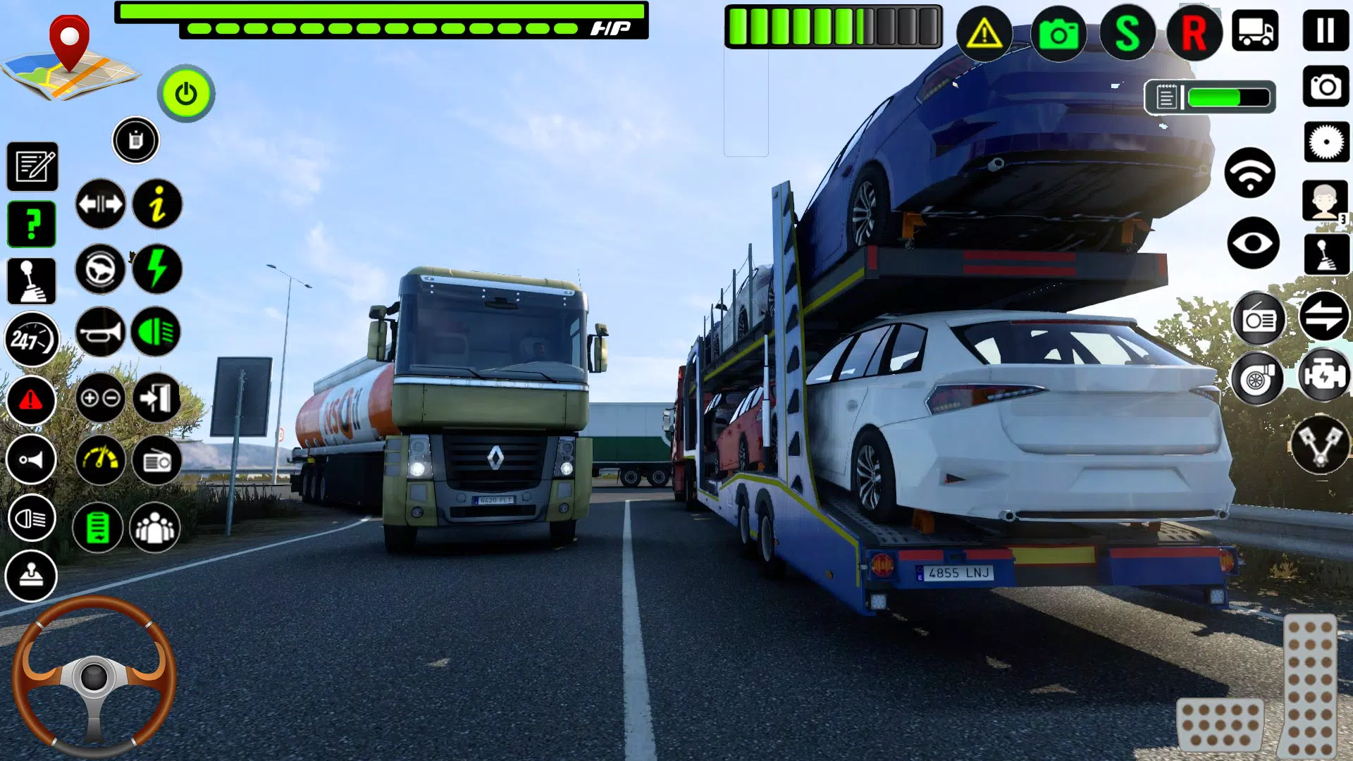 Cargo Truck Games Truck Sim 3D 螢幕截圖 3