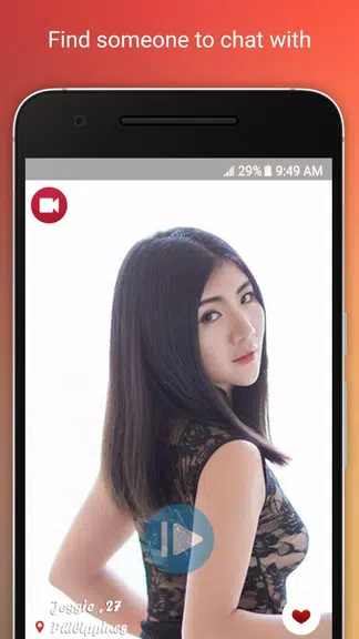 Schermata Girl Live Chat Dating-Filipino 2