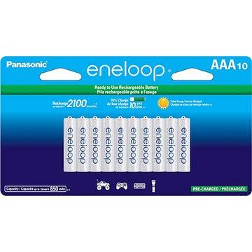 10-pack Panasonic Eneloop AAA oplaadbare batterijen