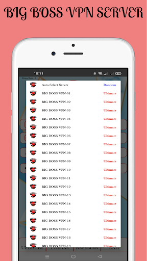 BIG BOSS VPN स्क्रीनशॉट 2