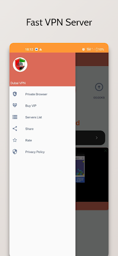 Dubai VPN - High Speed Proxy 螢幕截圖 0