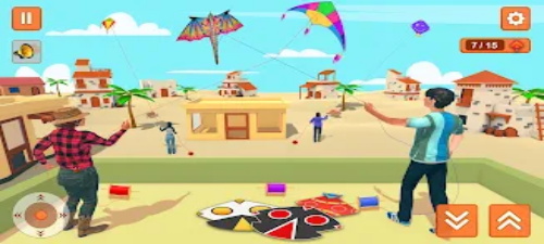 Kite Game Kite Flying স্ক্রিনশট 1