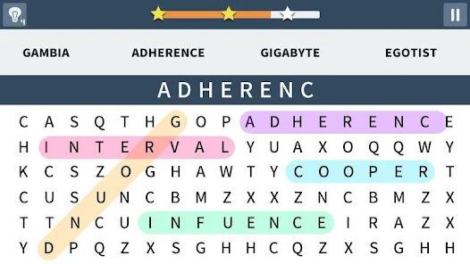 Schermata Word Search King 1