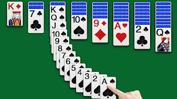 Spider Solitaire-card game ဖန်သားပြင်ဓာတ်ပုံ 1