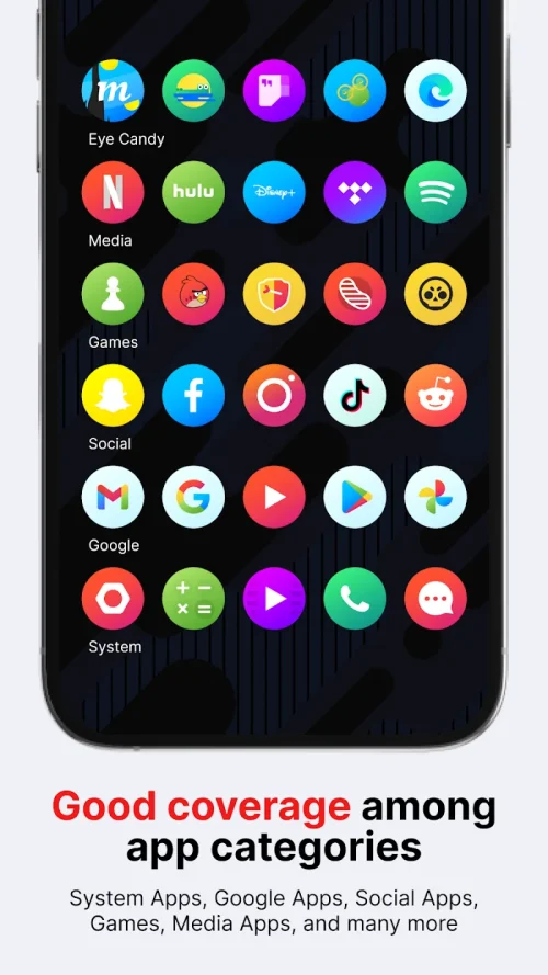 Hera Icon Pack: Circle Icons Zrzut ekranu 3