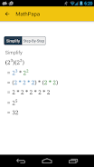 MathPapa - Algebra Calculator Capture d'écran 2