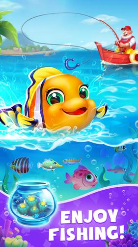 Solitaire: Fishing Go! Zrzut ekranu 2