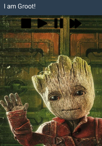 I am Groot Button ภาพหน้าจอ 2