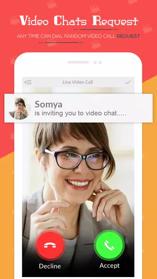 Live Video Chat - Random Video Call with Girls Скриншот 3