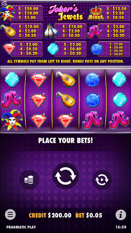 Joker’s Jewels Slot Casino Win Captura de tela 2