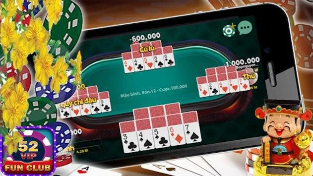 52Vip FunClub Online, Game danh bai doi thuong 螢幕截圖 1