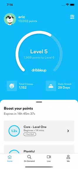 DribbleUp - Sports & Fitness Tangkapan skrin 2