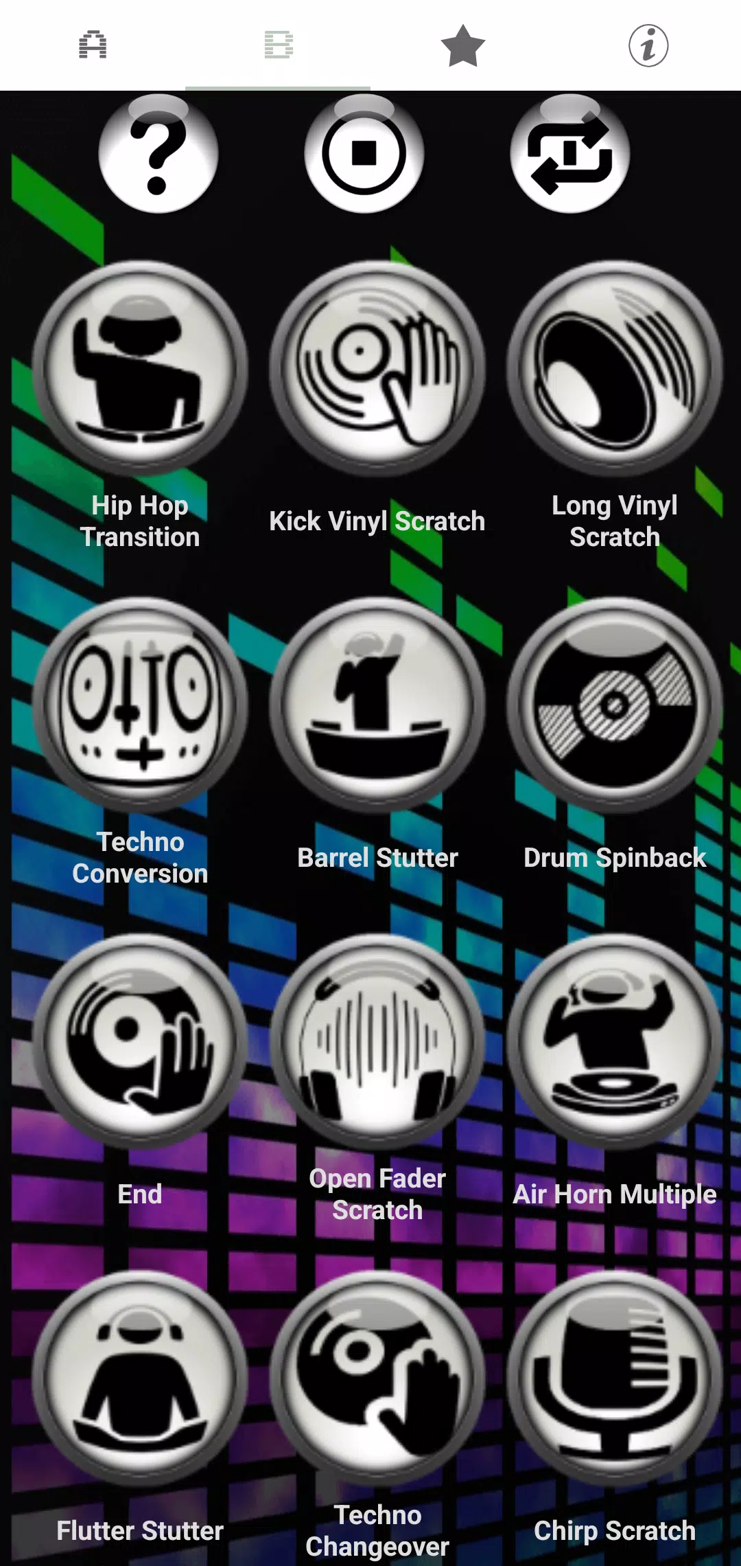 Schermata DJ Sounds and Ringtones 1