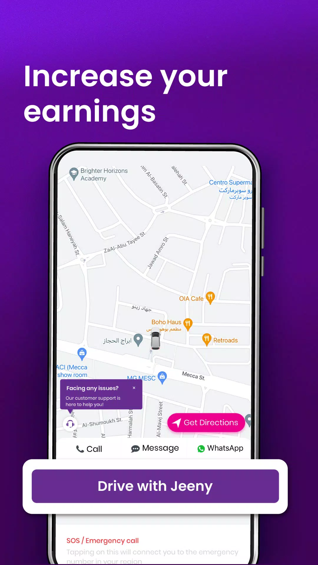 Schermata Jeeny - Drive and earn money 1