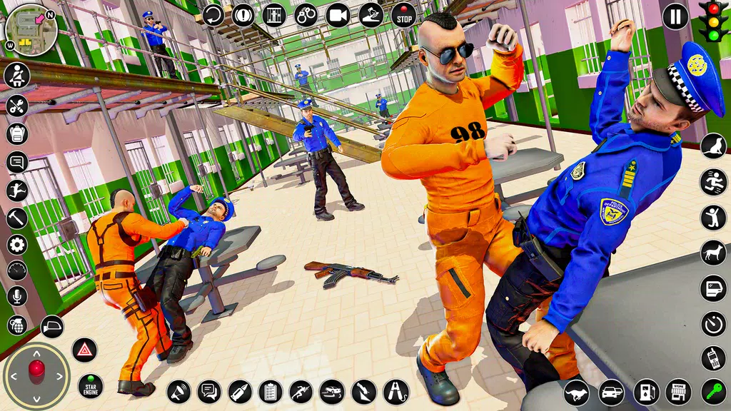 US Police Prison Escape Games Screenshot 2