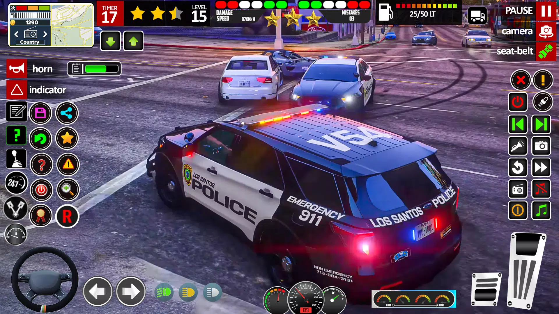 Car Chase Game Cop Simulator スクリーンショット 3