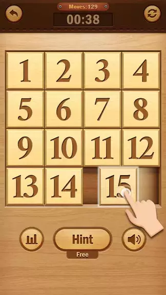 Number Puzzle - Sliding Puzzle ဖန်သားပြင်ဓာတ်ပုံ 1