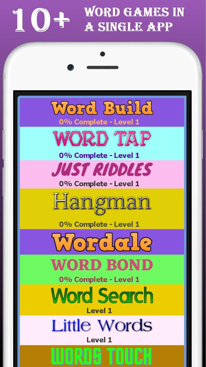 Word collection - Word games Ekran Görüntüsü 0