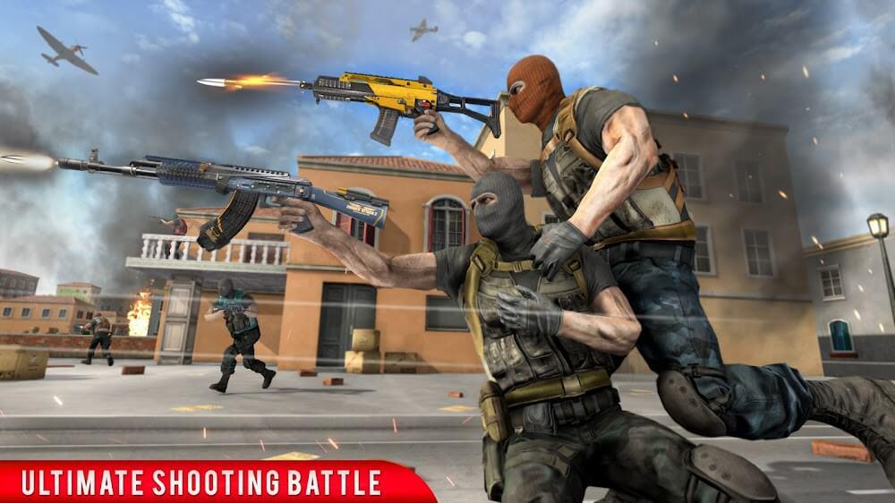 Gun Games Offline Survival ภาพหน้าจอ 1