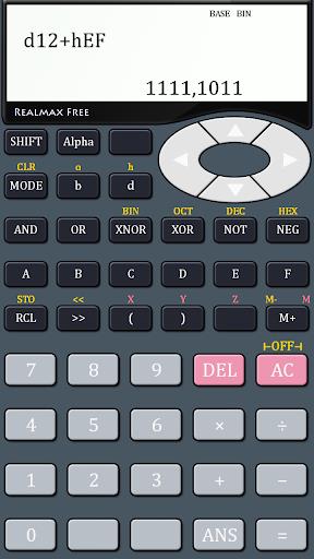 Schermata RealMax Scientific Calculator 3