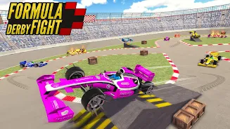 Formula Car Crash Mad Racing Captura de tela 2