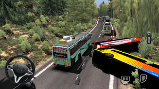 Indian Bus Simulator Game 3D Tangkapan skrin 3