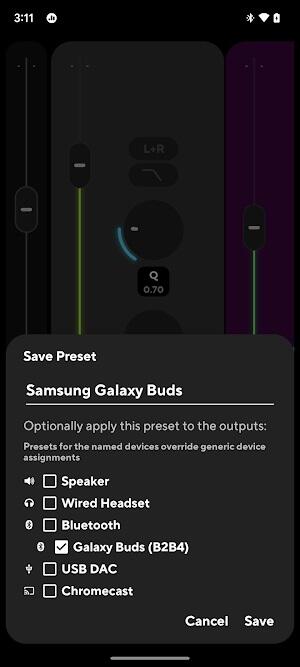 Poweramp Equalizer 螢幕截圖 3