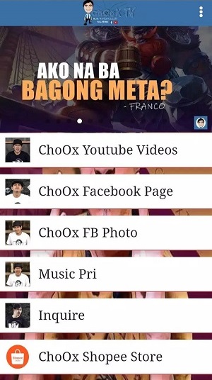 ChoOx TV ML Ảnh chụp màn hình 0