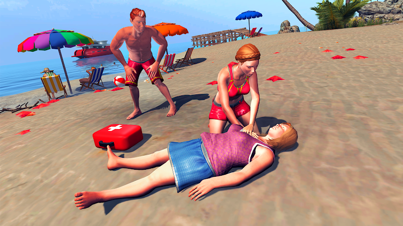 Beach Rescue : Lifeguard Squad Screenshot 1