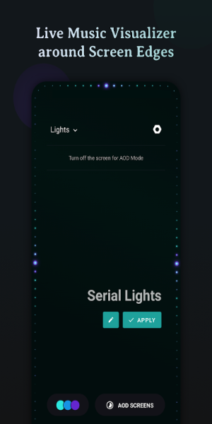 Always On: Edge Music Lighting Captura de tela 0