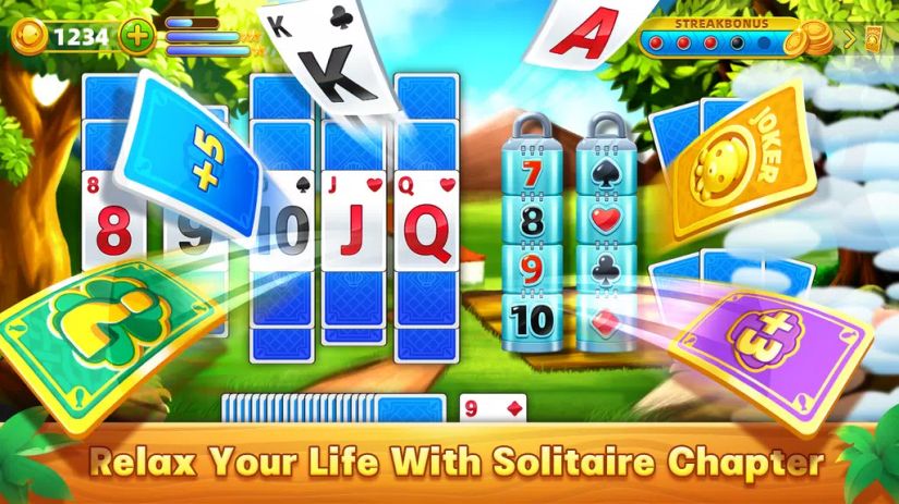 Solitaire Chapters - Solitaire Tangkapan skrin 1
