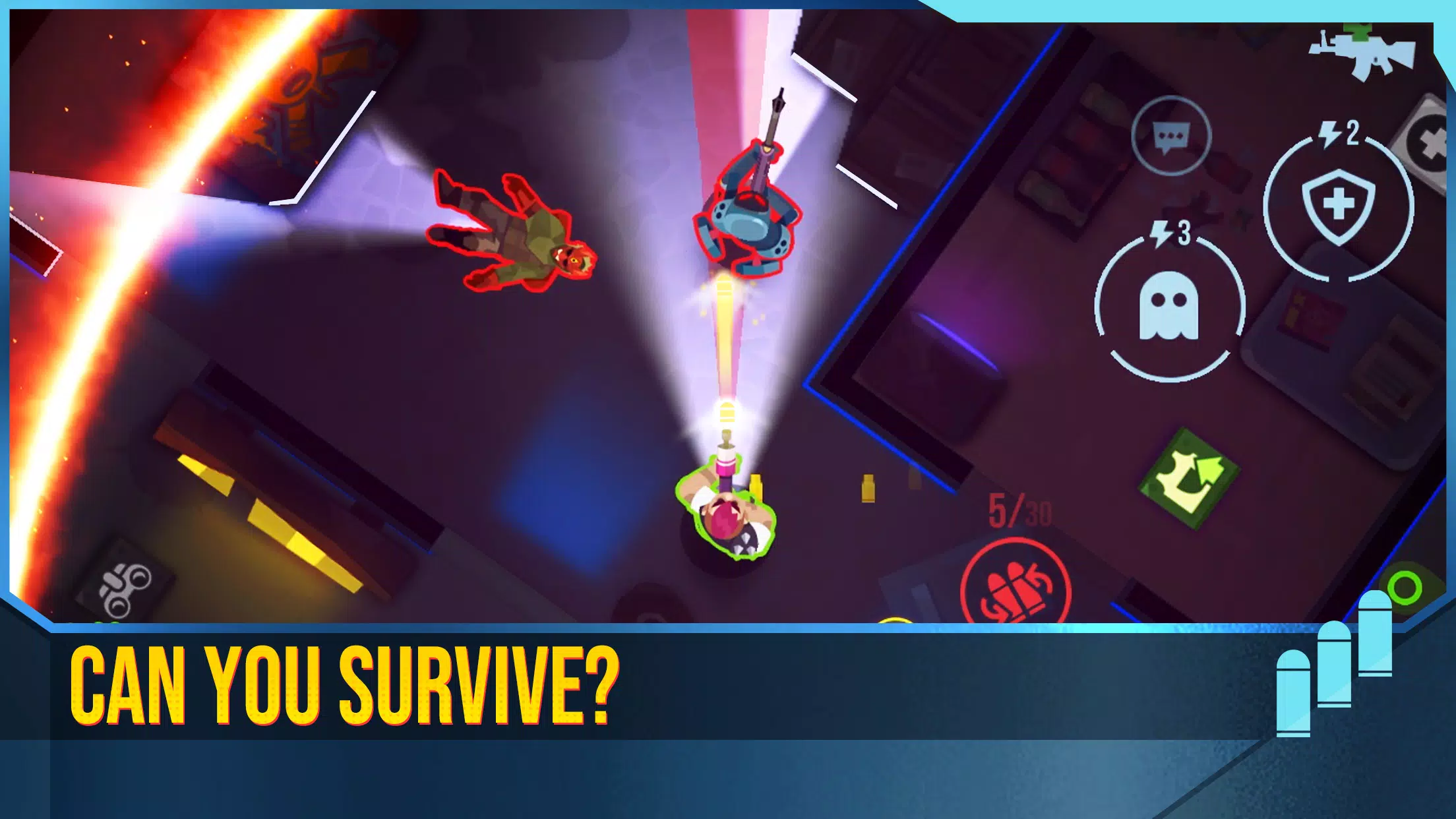 Bullet Echo India: Gun Game Schermafbeelding 3