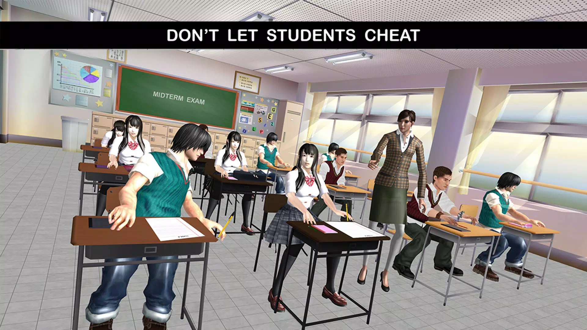 School Intelligent Teacher 3D Capture d'écran 2